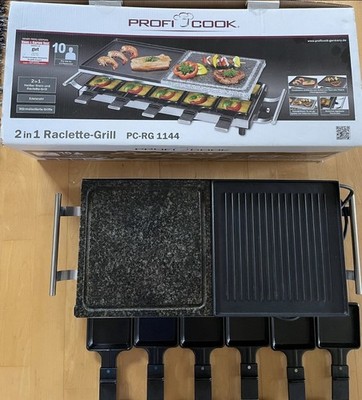 Profi-Cook 2 in 1 Raclette Grill