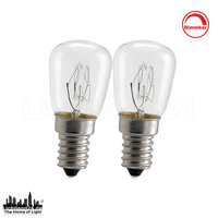2X E14 KüHlschrankbirne 15W 230V Klar KüHlschrank Lampe GlüHbirne 26X60Mm