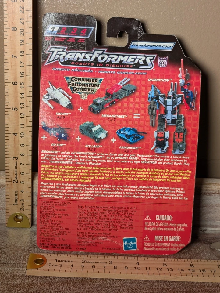Transformers Robots disfrazados RID MOVOR Combinador de ruinas Nuevo en paquete Foto 2 de 2