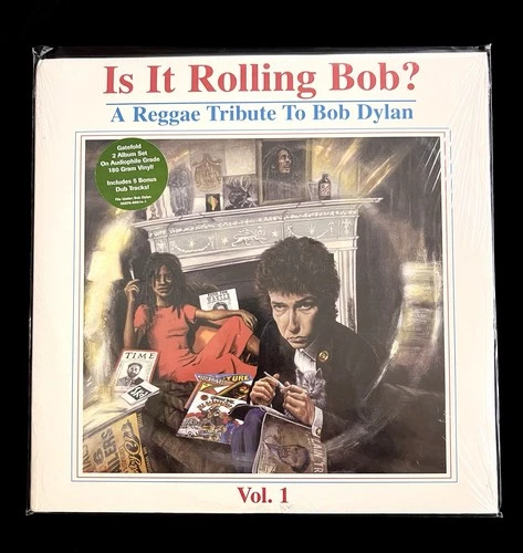 Is It Rolling Bob? A Reggae Tribute Bob Dylan Vol.1  OOP 2 LP VINYL SEALED RARE