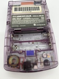 Nintendo Game Boy Color Handheld System - Atomic Purple - Tested