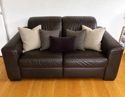 Natuzzi leather sofa