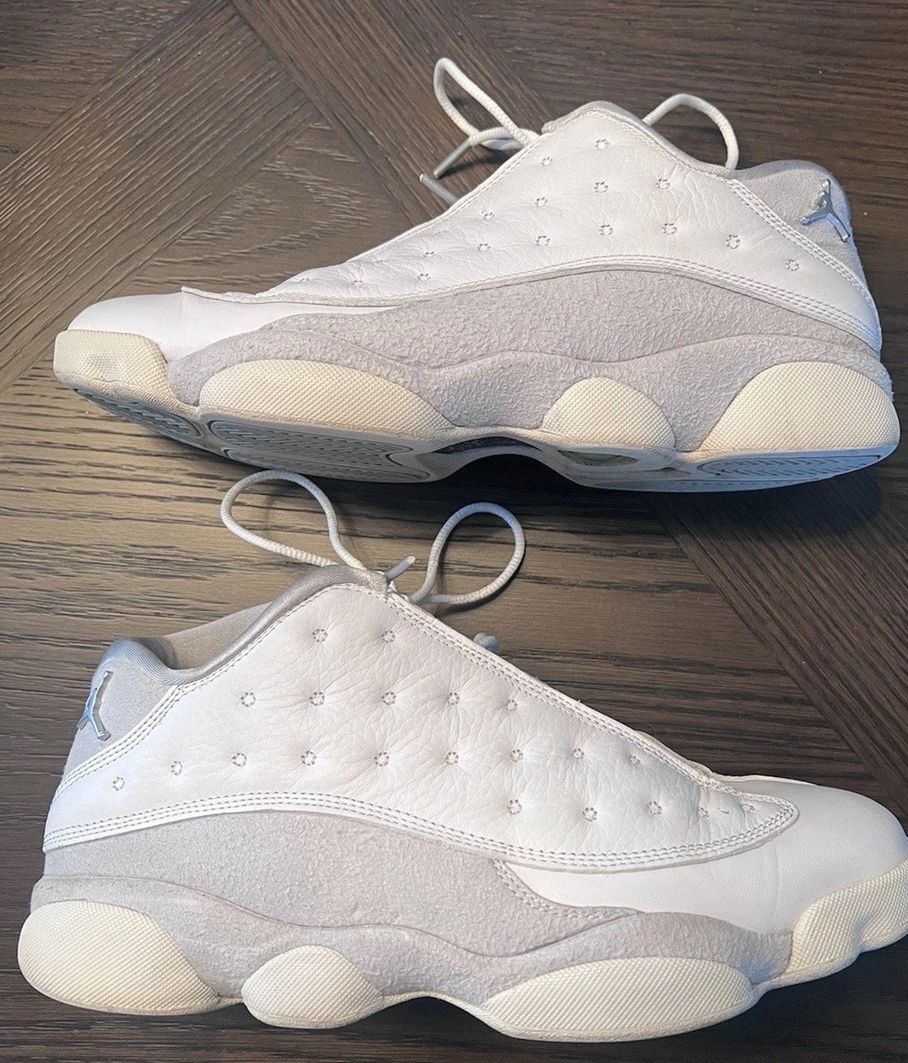 Air Jordan 13 ホワイト/グレー Pure Platinum' Air Jordan 13 Lows for the Whole Family
