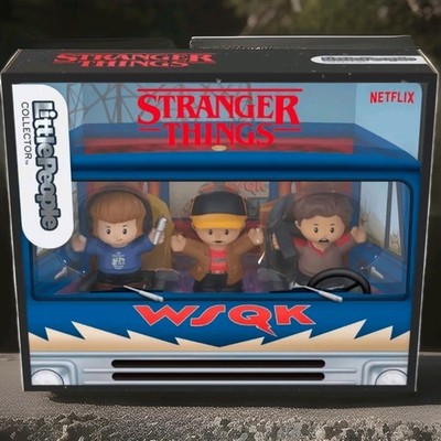 Mattel LittlePeople Collector Stranger Things - WSQK Steve Robin Dustin