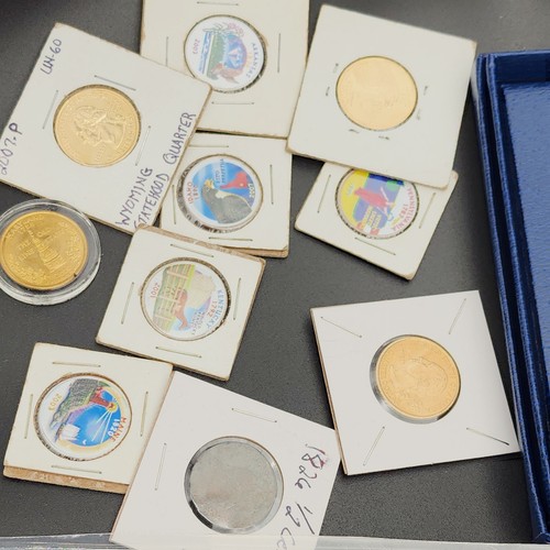 Large US and World Coin Collection Lot Wheat Cents Proof Sets Medals and More - Picture 16 of 23