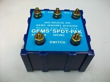 NOS GEMS SENSORS 22155 SPDT-PAK RELAY  120V. Ac.  5a.  5945-00-482-3435