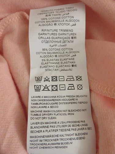 Moschino girl Pink Teddy Bear logo sweatshirt dress size 4 and 5 - Picture 7 of 8