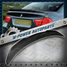 Carbon Fiber For 2006-2011 BMW E90 3-Series Sedan PSM-Style Trunk Lid Spoiler