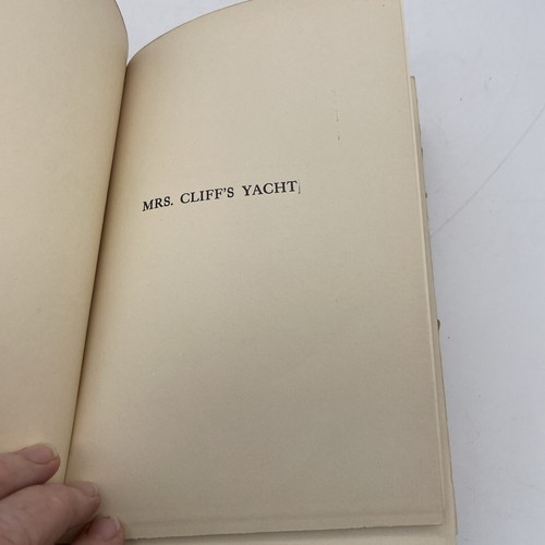 Mrs. Cliff's Yacht ,Frank R. Stockton ,Scribners 1908 vintage hardcover book - Picture 8 of 17