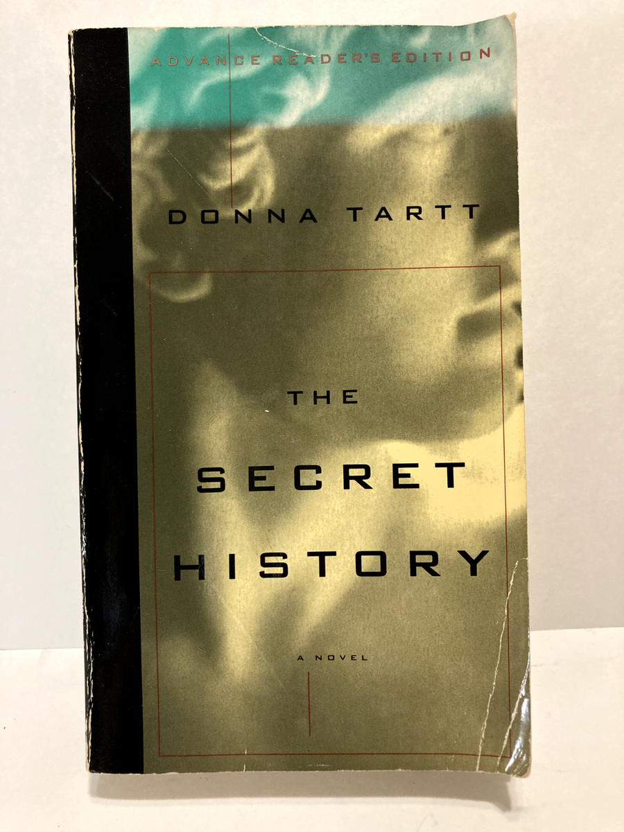 The Secret History, Donna Tartt, advanced reader's edition, galley