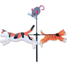 CATS Single Carousel Spinner Garden Wind Spinner by Premier Kites & Designs
