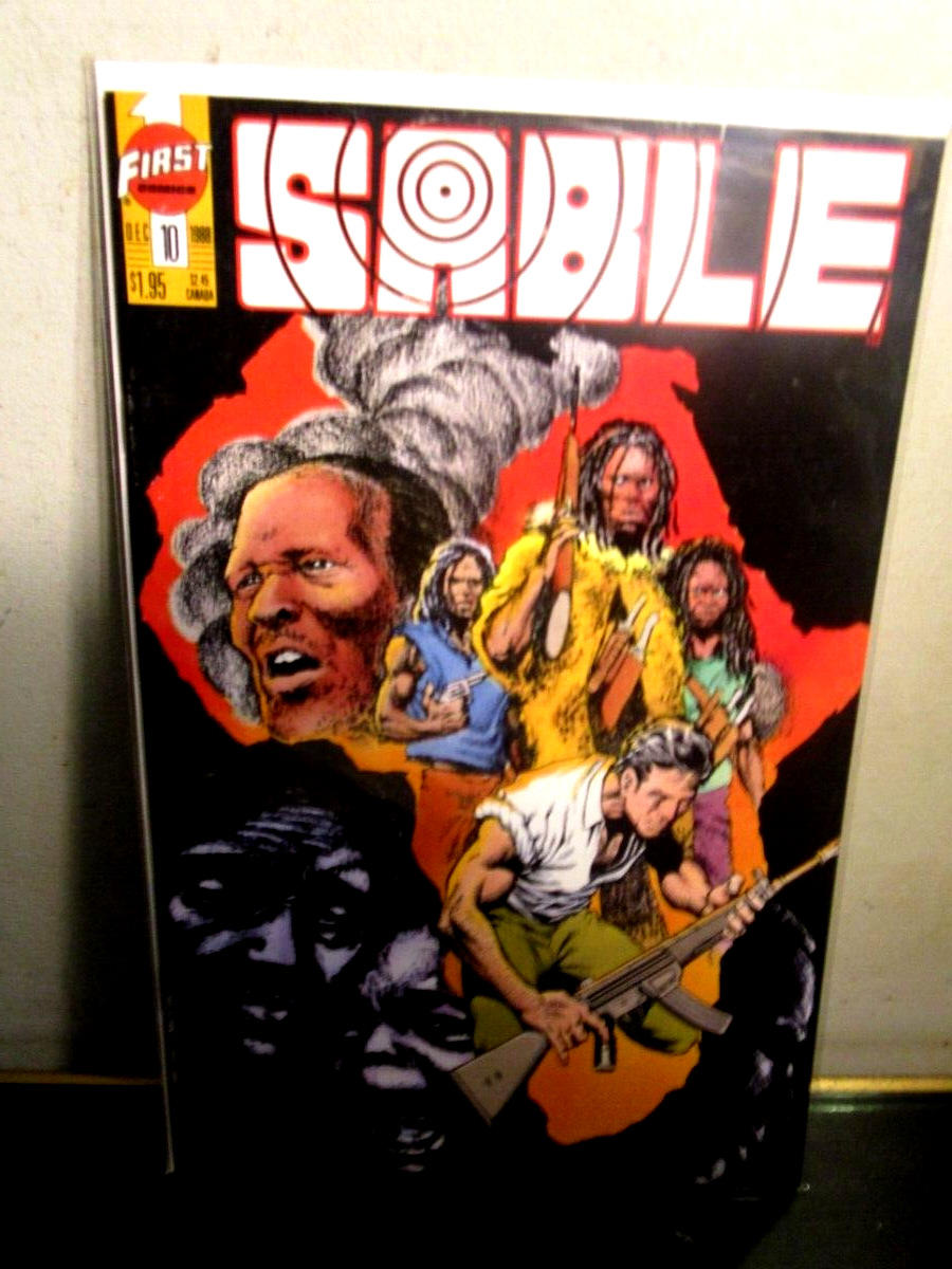 First Comics Sable #10 December 1988 Bagged Boarded