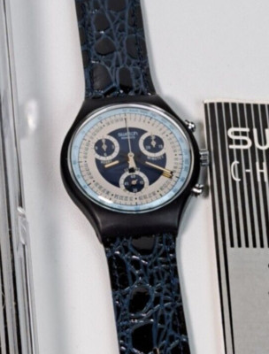 Swatch Chrono SCN102 Silver Star - 1991 - NEU ungetragen in OVP