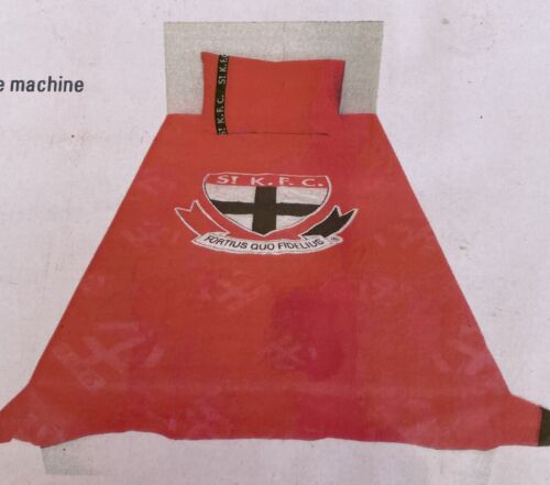 AFL St Kilda saints double Bed Doona Cover - Picture 1 of 2