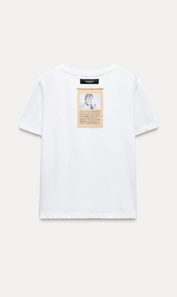 ZARA DAVID BOWIE T-SHIRT | eBay