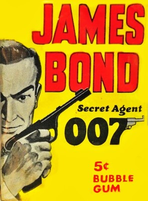 1965 & 1966 PHILADELPHIA JAMES BOND 007 SINGLE TRADING CARDS WITH FREE SHIPPING!