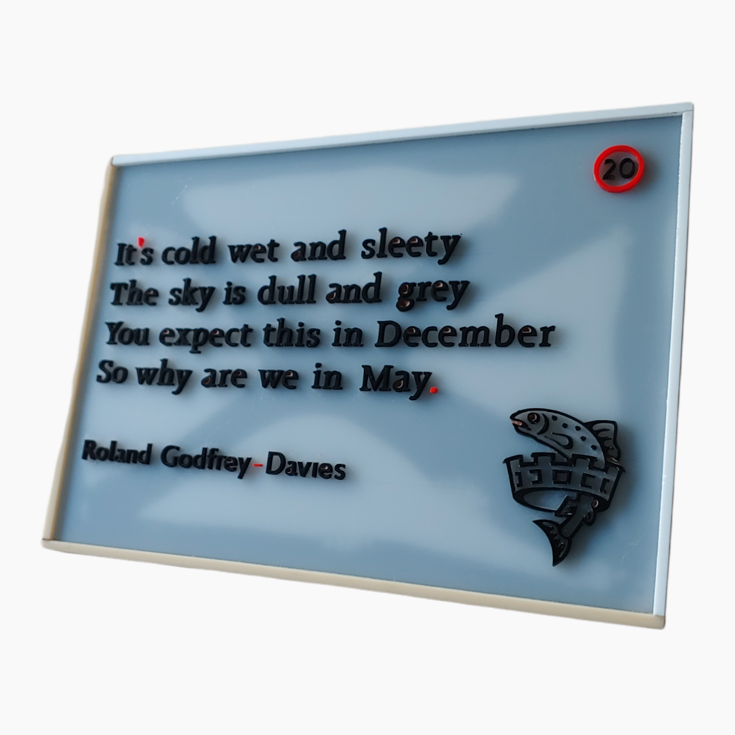 Vintage Fish & Chip Shop Poem Plaque, Restaurant Sign Promotion Take Away Retro