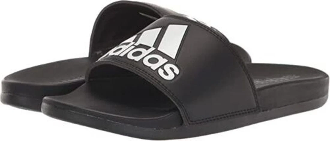 Sandalo unisex Adidas Adult Adilette Comfort Slides GY1945 nero bianco nuovissimo