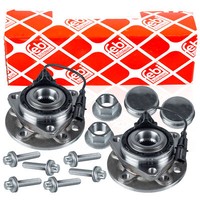 2X Febi 23377 Radlagersatz Mit Radnabe Vorne FüR Croma Signum Vectra C Saab Fiat