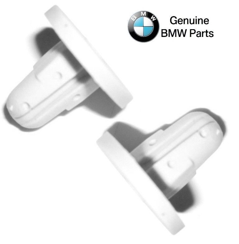 Set of 2 Rear License Plate Bracket Plug In Nuts Genuine For BMW E46 E60 E53 eBay