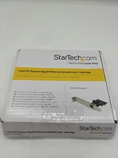 Startech.com 1 Port Pci Express Gigabit Ethernet Network Card -Intel ST1000SPEXI