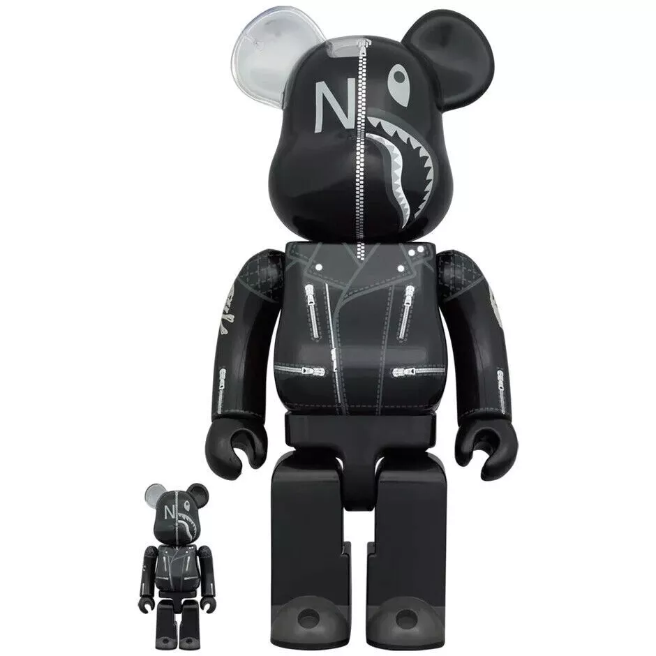 Medicom Toy BE@RBRICK A BATHING APE × NEIGHBORHOOD 100 400 bearbrick Japan