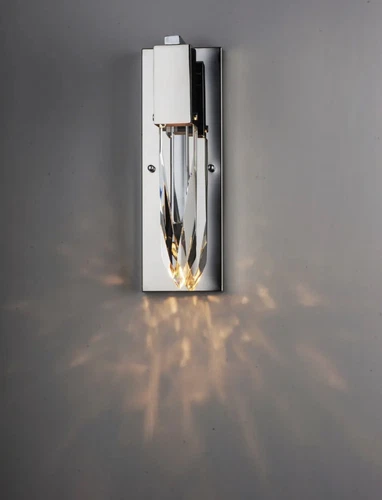 ET2 E31240-20 Black Quartz 15"H Integrated Led Bathroom Sconce - Picture 3 of 5