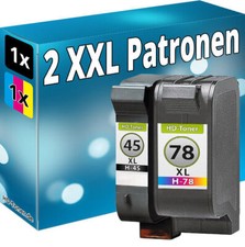REFILL für HP45+78 DeskJet 980cxi 1280 960c 970cse 990 cse cxi OfficeJet G85 G95