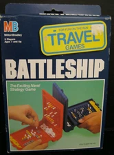 VINTAGE TRAVEL GAMES BATTLESHIP 1989 EDITION BY MILTON BRADLEY #4419 SEALED! NEW