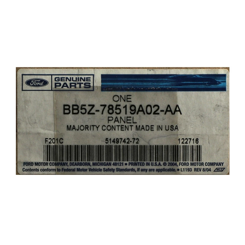 Parasol utilitario original Ford 11-15 Explorer Police Interceptor BB5Z-78519A02-AA Foto 4 de 4