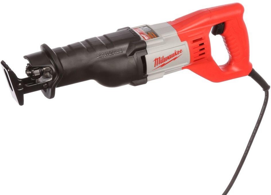 Milwaukee SAWZALL Reciprocating Saw With Case Corded Electric
