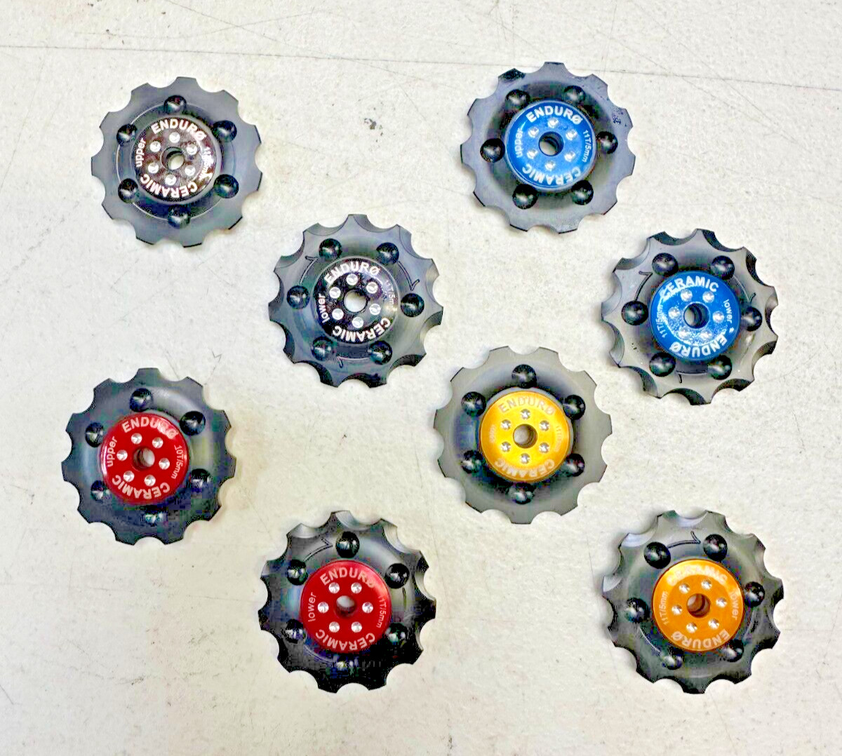 Керамический шкив Enduro Колесная пара шоссейного велосипеда Shimano 11s 11t с анодированным покрытием Delrin толщиной 5 мм 8490₽