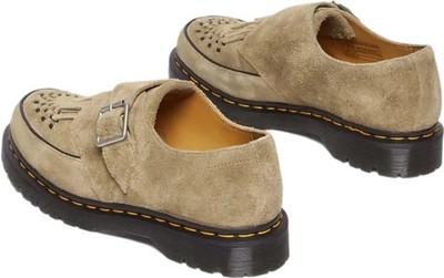 Dr. Doc Martens Ramsey Monk KLT Tan Suede Loafer Men's SZ 12