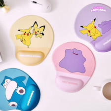 Pokemon Character Gel Wrist Support Mouse Pad 4 Types