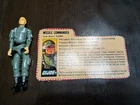 Hawk V1 Straight Arm G.I. Joe 1982 Hasbro Vintage Action Figure Broken Thumb