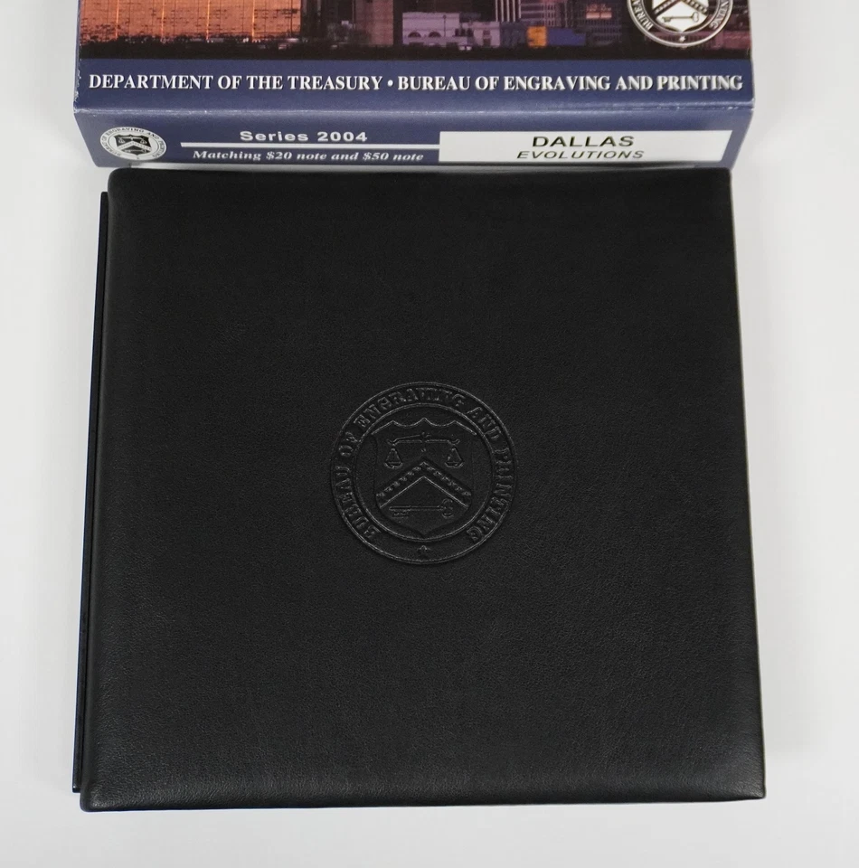 SERIES 2004 DALLAS EVOLUTIONS SET, MATCHING $20 & $50 SERIAL NUMBERS - Image 4 of 4