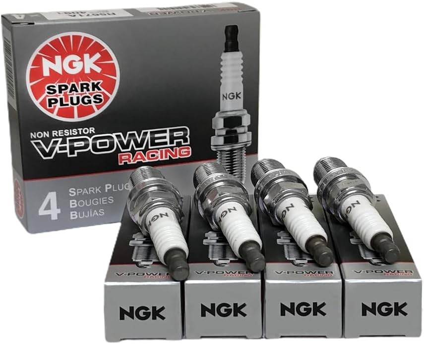 NGK 5238 R5671A-9 Spark Plug - Pack of 4 