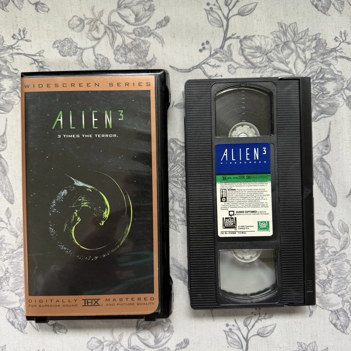 Widescreen Alien R Rated VHS Tapes for sale | eBay