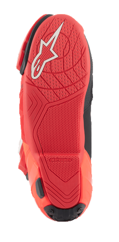 Alpinestars Supertech R Motorcycle Motorbike Sport Racing Boots Red 2220021-3029 - Picture 7 of 8