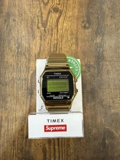 Supreme Gold Timex FW19 Super rare, Needs Replacement Battery, Works Fine