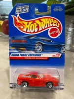 2000 Hot Wheels #62 First Editions 2/36 Ferrari 550 Maranello Rot Chrom 5Sp