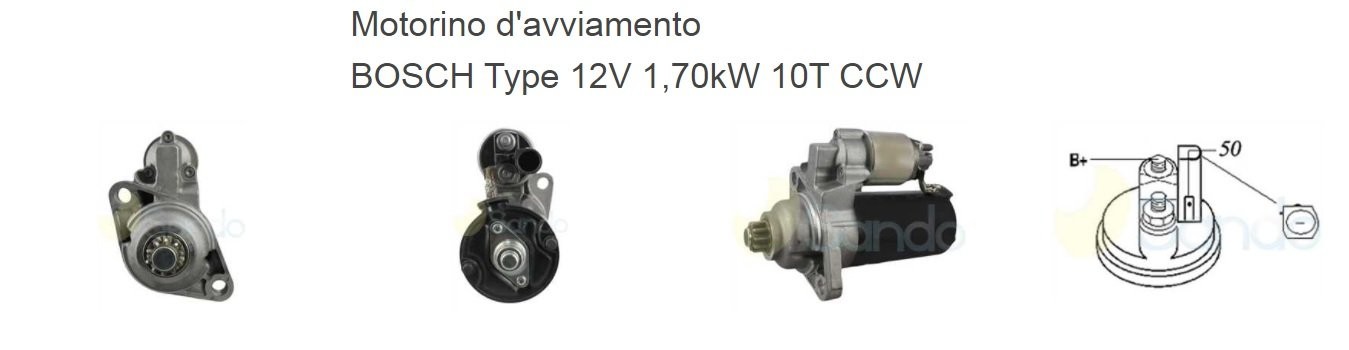 SANDO 6010328.0 - Motorino avviamento