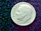 1965 P DIME CIRCULATED