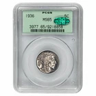 1936 Buffalo Nickel 5C PCGS MS 65 CAC