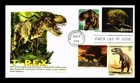 DR JIM STAMPS US COVER T-REX DINOSAURS FIRST DAY ISSUE COMBO PANDA CACHET