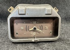 Vintage 1948 1949 Lincoln Dash Board Car Dashboard Clock Borg Chicago 1940s