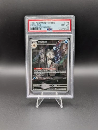 Pokemon 2024 SV Twilight Masquerade Froslass #174/167 English PSA 10