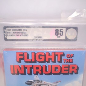 NES Nintendo Game FLIGHT OF THE INTRUDER - VGA GRADED 85 NM+ NEW & Sealed!
