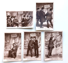 5 pocztówek fotograficznych vintage Davidson. Biegun północny It's a "Pub". c 1929