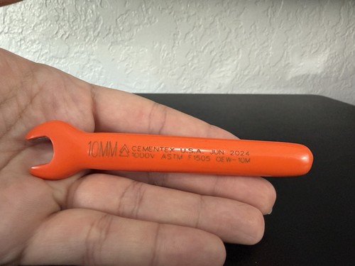 Cementex Oew-10M Insulated Open End Wrench 10MM 1000V
